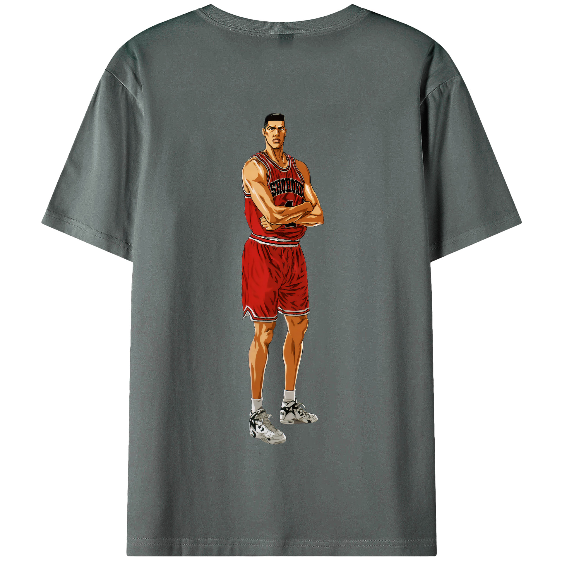 （画像用） SLAM DUNK／スラムダンク 綿100％半袖Tシャツ（背面プリント）